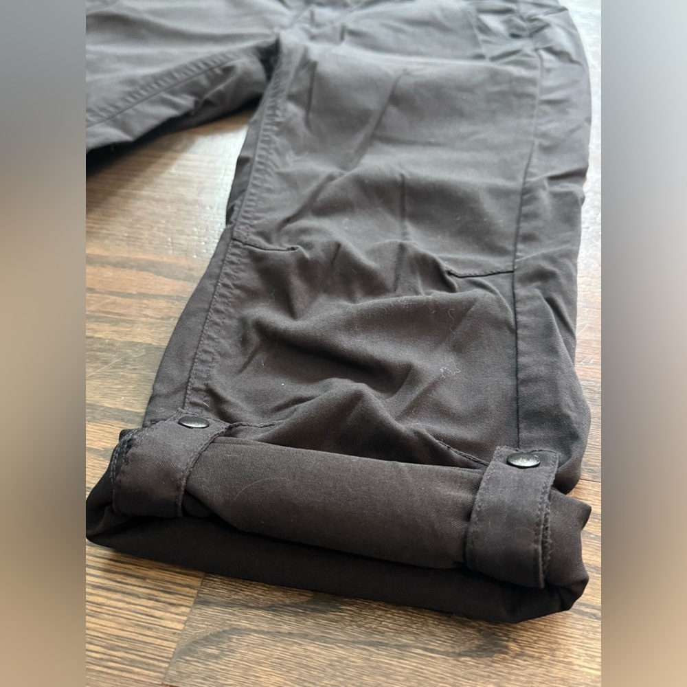 Prana Black outdoor hiking activewear pant. Size 6/27” inseam - Picture 3 of 7